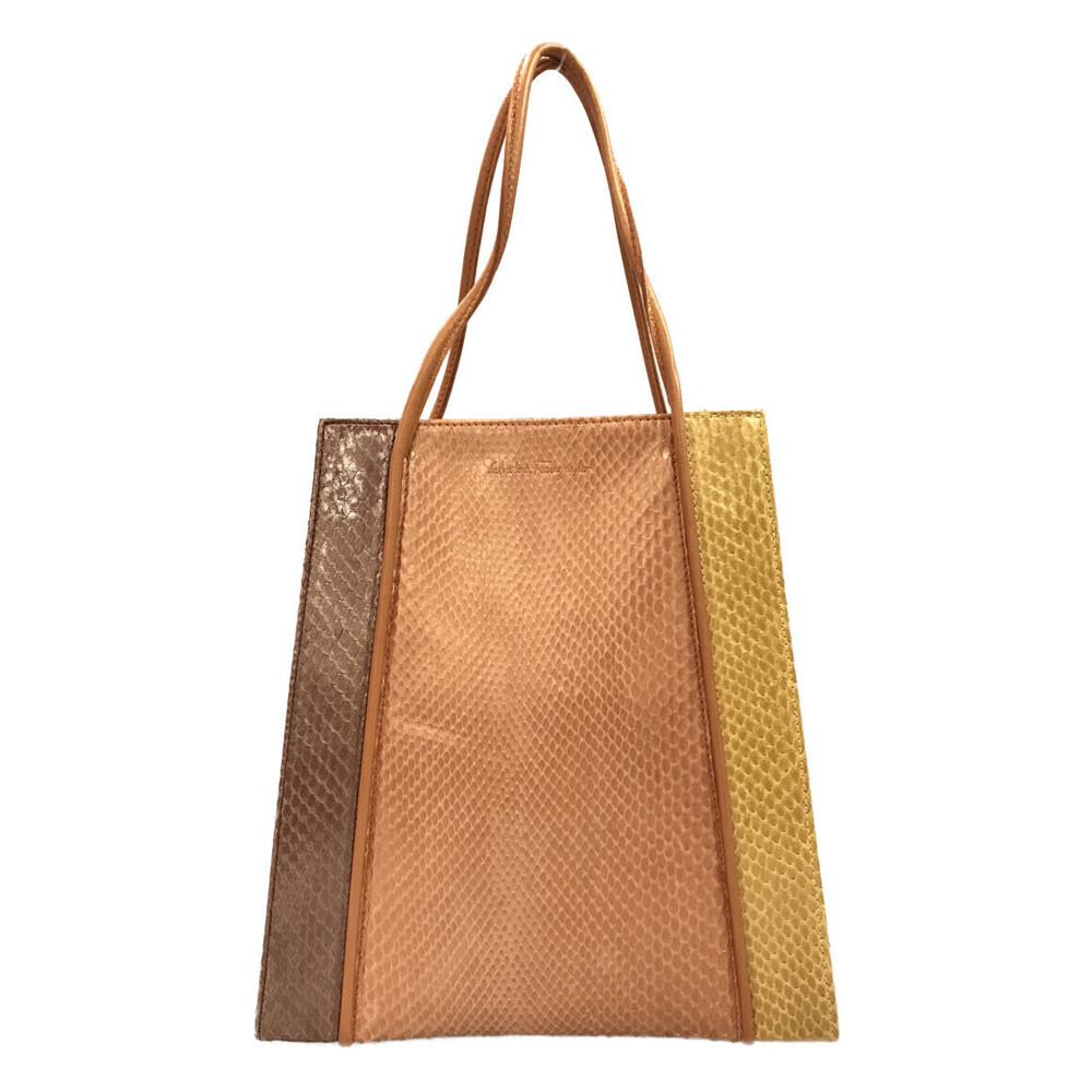 Salvatore Ferragamo Python Handbag - image 1